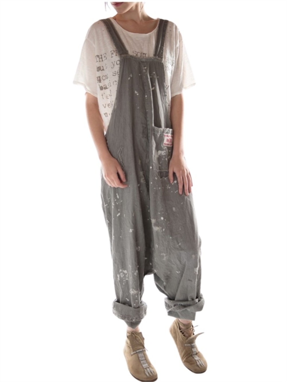 Magnolia Pearl Sanforized (Pre-Shrunk) Denim Gus Overalls - Picture 8 of 9
